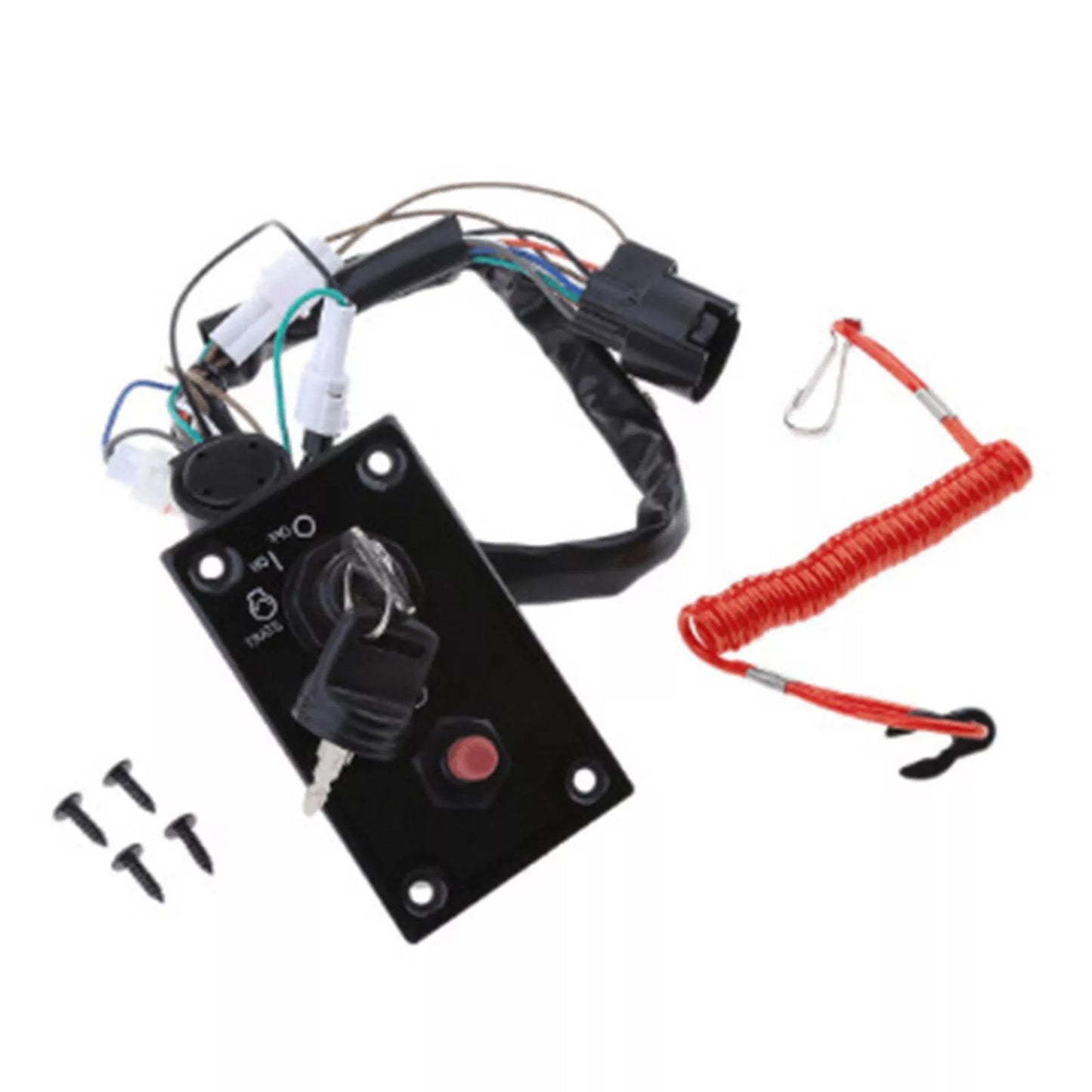 Ignition Key Switch Panel for Suzuki Outboard (1990–2023)