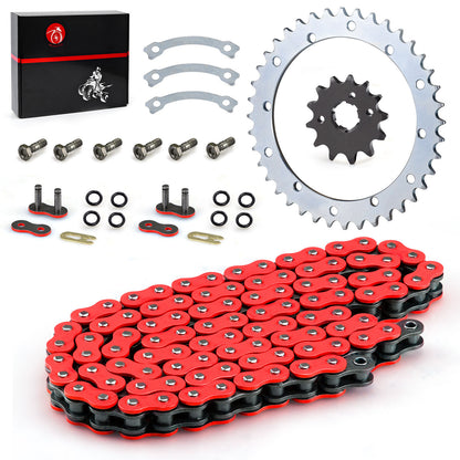 Drive Chain and Sprocket Set for Yamaha Warrior (1996–2004)
