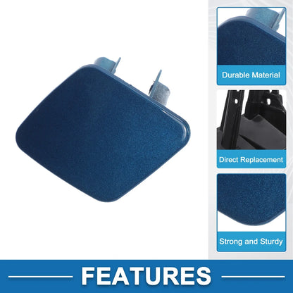Front Left Bumper Headlight Washer Nozzle Cover for BMW 1 Series Blue