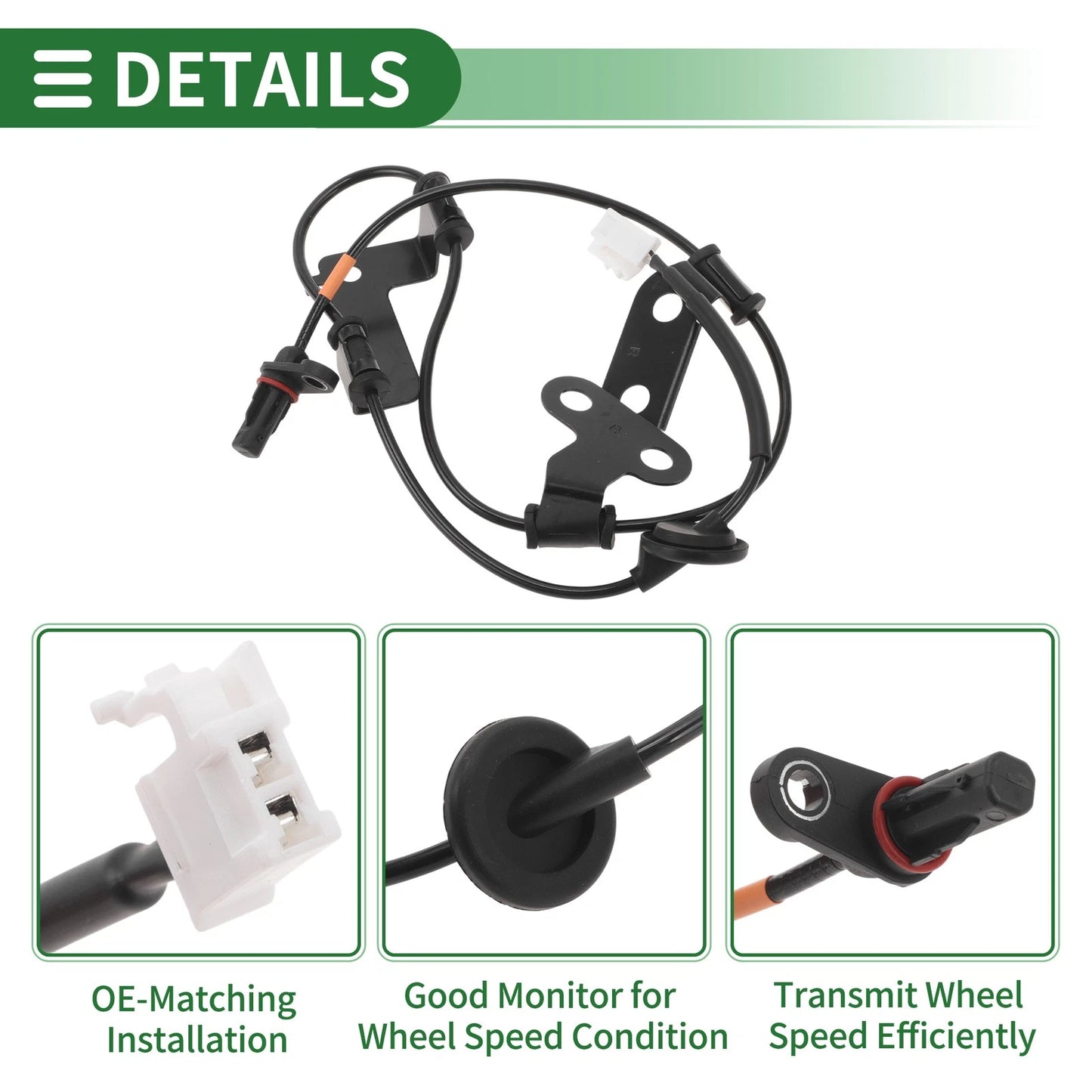ABS Wheel Speed Sensor No. 599303V001 for Hyundai Azera (2012)