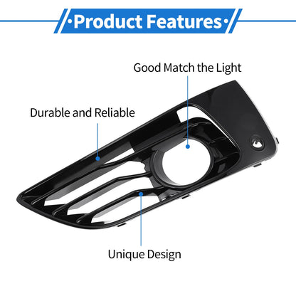 1 Pc Front Left Fog Light Grill for BMW 2 Series (2017-2020)