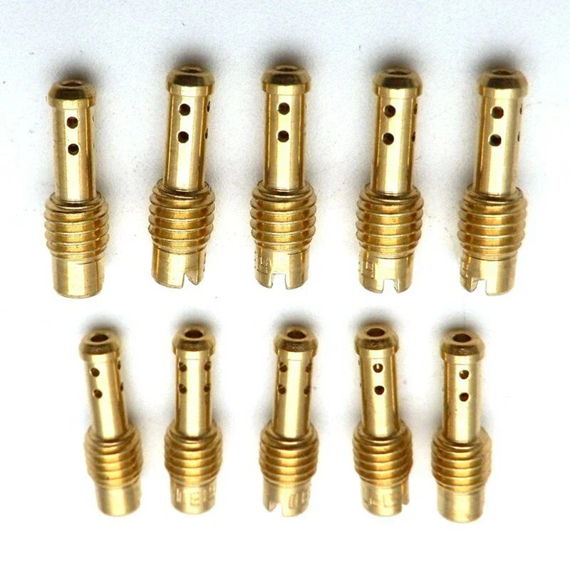10 x Carburetor Slow Jets Jet Set 8 Bleed Holes for Mikuni VM/TM/TMX
