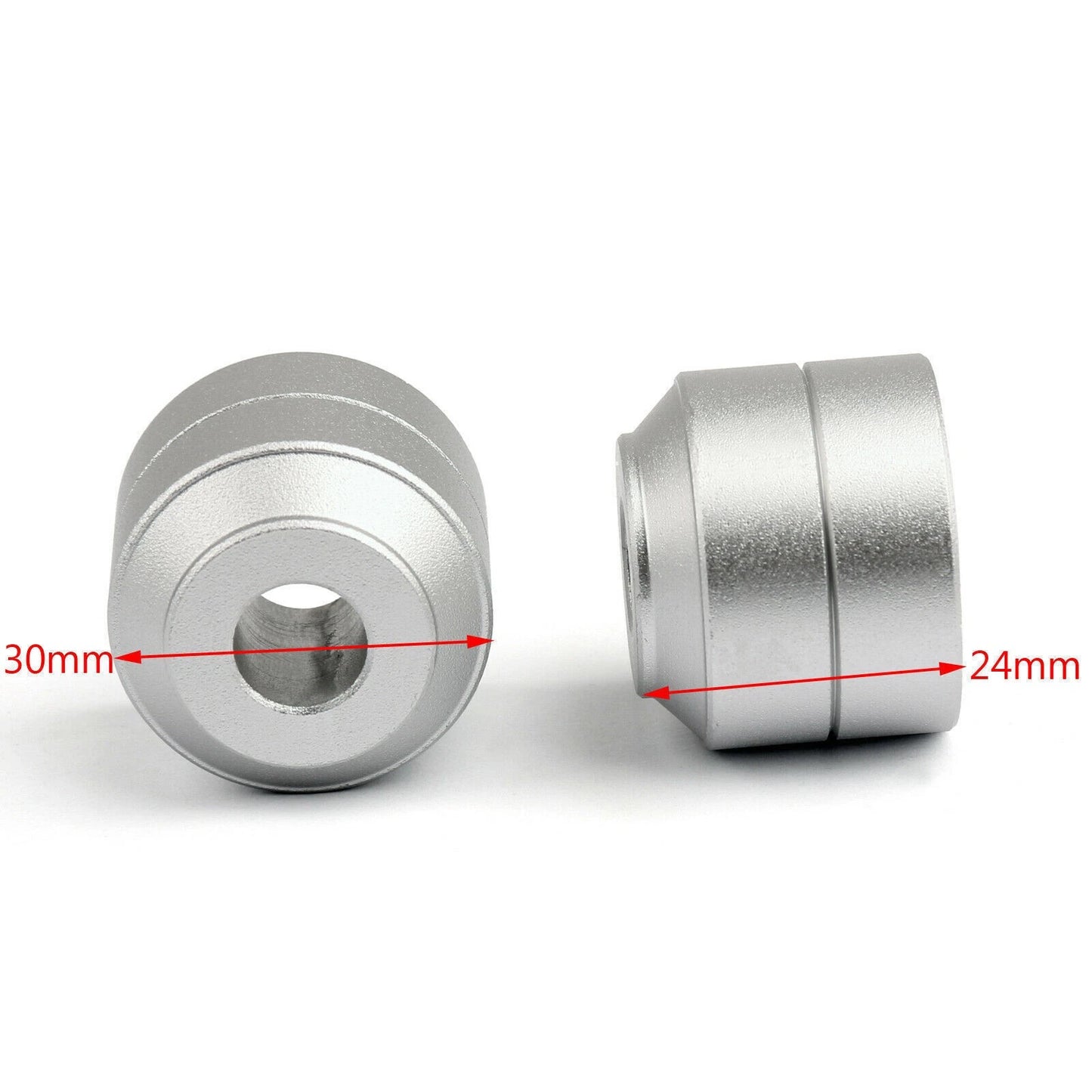 Pair of 8mm Mirror Brackets for Motorcycle Enduro Quad Scooter 22mm Handlebars