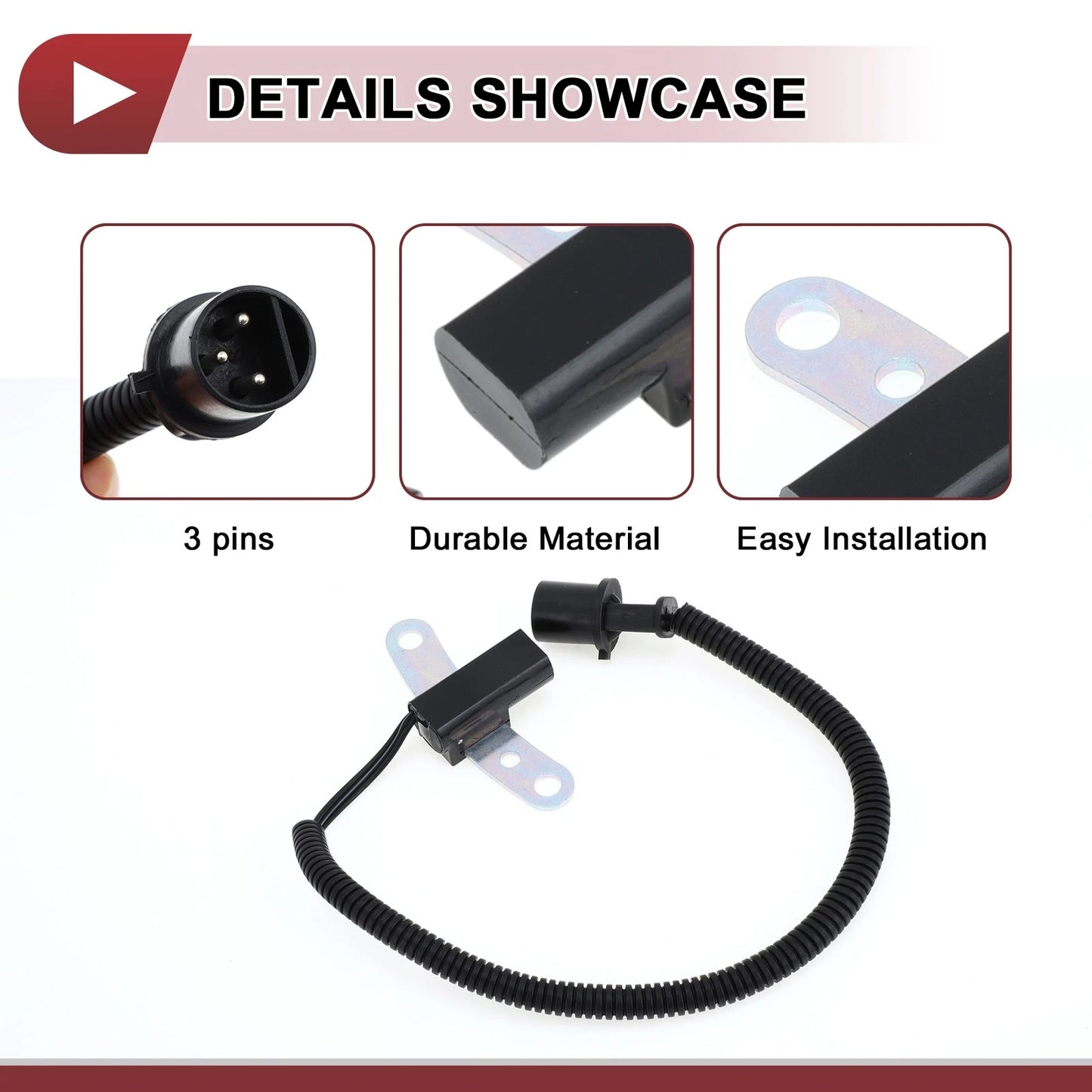 Crankshaft Position Sensor for Jeep Cherokee 1991–2001 No. 53009954 1 Pc