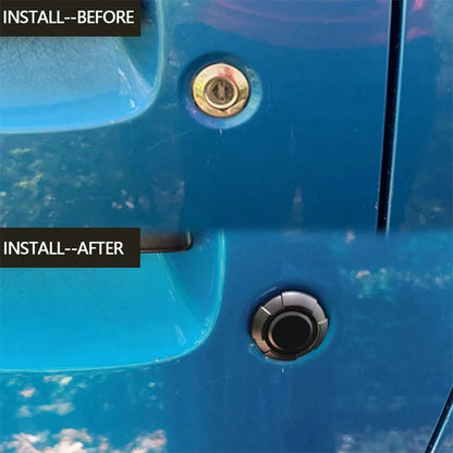 Magnetic Car Door Key Hole Trim Cover for Suzuki Jimny JB64 JB74 (2019-2024)