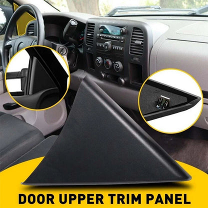 Front Left Door Upper Trim Panel for Chevrolet Suburban Tahoe Sierra (2007-2014)