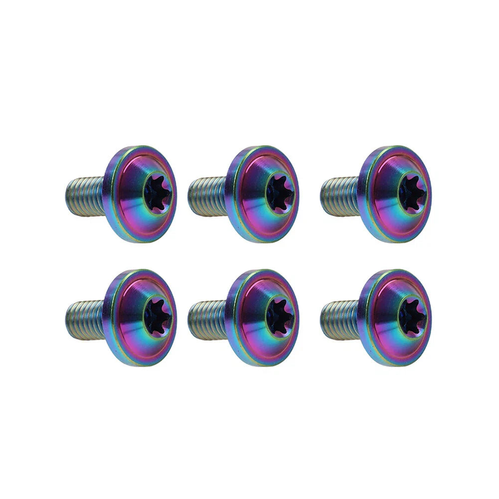 6 x Titanium Alloy M5x20mm Torx Head Bolts for Bike Motorcycle