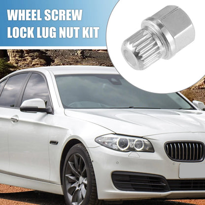 Wheel Lock Lug Nut Kit with Socket Protector for BMW