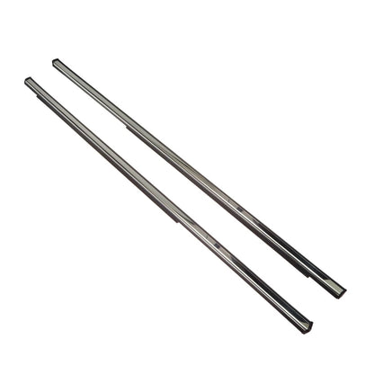 Set of 2 Rear Door Window Belt Mouldings for Mitsubishi Mirage Colt (1991–1995)