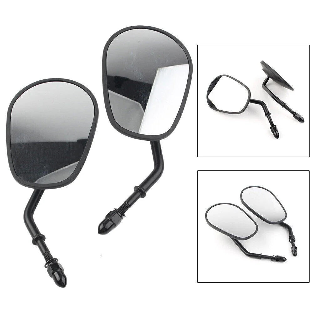 Rear View Side Mirrors for Harley Road King, Touring, XL 883 Sportster
