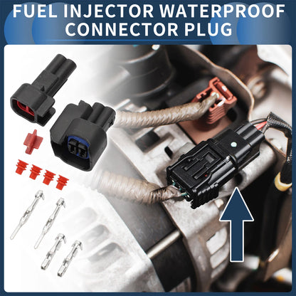 2 Pin Fuel Injector Waterproof Connector Plug for Chevrolet