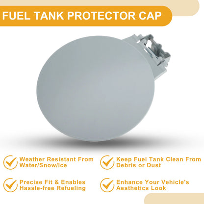 Fuel Tank Door Cap for Chevy Silverado 1500 (1999–2006) Black Filler Flap
