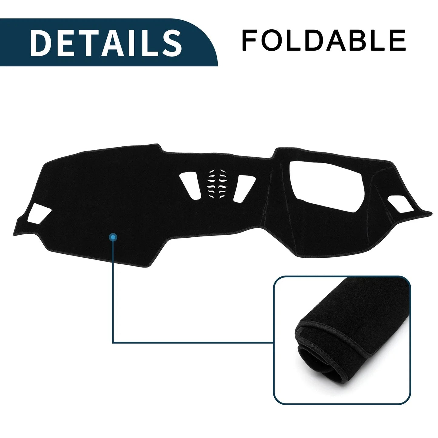 Dashboard Dash Cover Mat for BMW 4 Series Black Protector Pad
