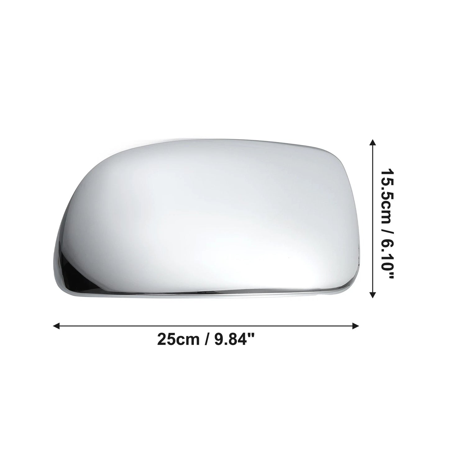 Chrome Plated Mirror Covers for Chevrolet Silverado, GMC Sierra