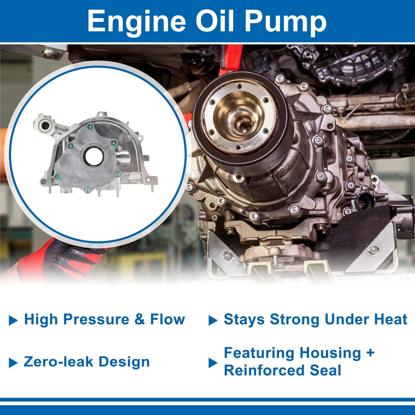 Engine Oil Pump No.15100P72A01 for Honda Civic (1999–2000)