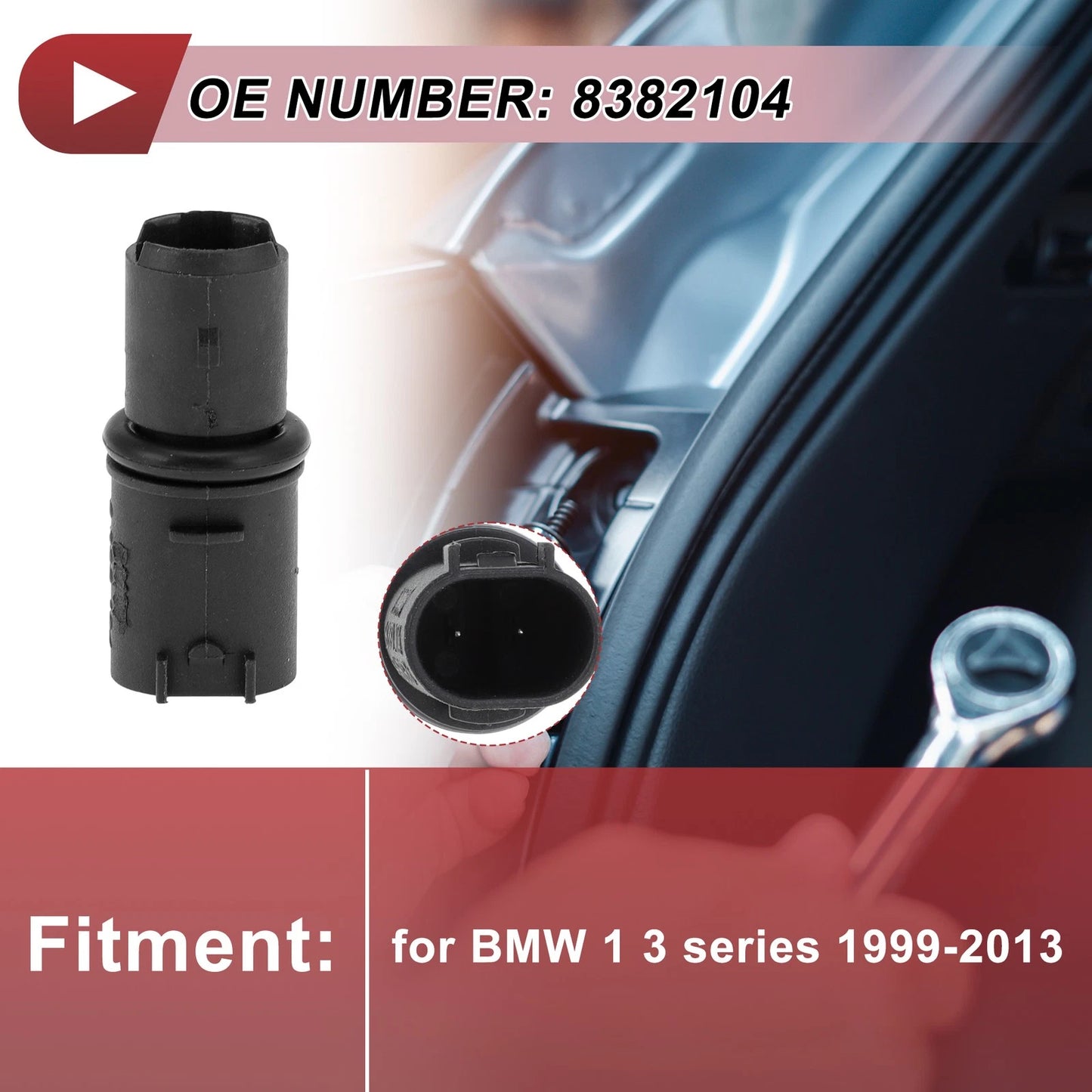 1 Pc Side Marker Light Socket for BMW 1 3 Series (1999–2013) No. 8382104 2 Pin