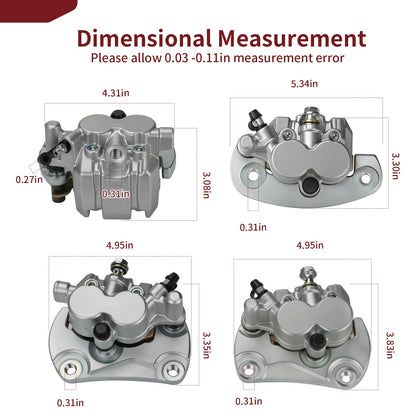 Brake Calipers for Can-Am Commander 800/R 1000/R (2011–2023)