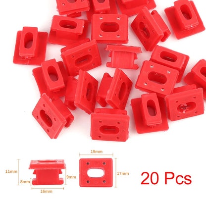 20pcs Plastic Rivet Fender Fastener Clip for BMW