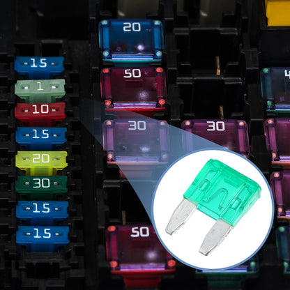 30 Pcs 30A Blade Style Fuses for Automotive Car Boat