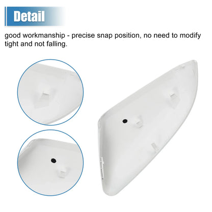 Right Side Mirror Corner Triangle Fender Cover for Honda Civic (2016-2021)