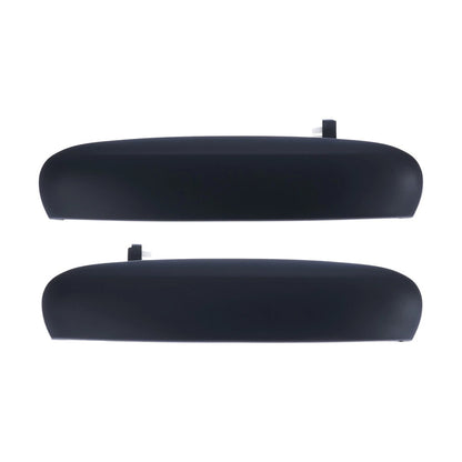 Set of 2 Outer Door Handles for Mitsubishi Mirage (2012–2020) Black
