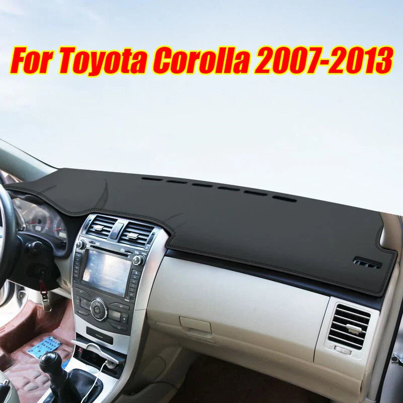 Dashboard Cover Dash Protector Pad Mat for Toyota Corolla (2007–2013)