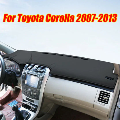 Dashboard Cover Dash Protector Pad Mat for Toyota Corolla (2007–2013)
