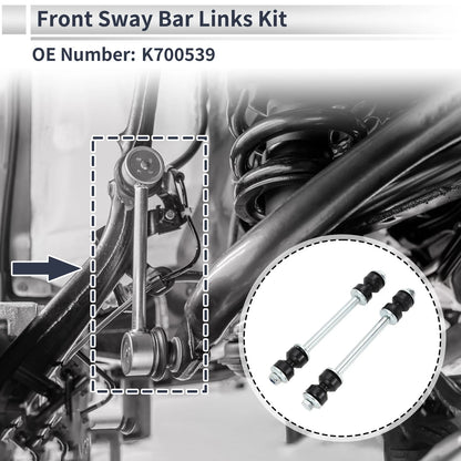 Set of 2 Front Stabilizer Bar Links for Cadillac Escalade (1999–2006) No.K700539