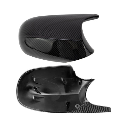 Carbon Fiber M3 Style Mirror Cover Caps for BMW E90 E92 E93 (2007–2013)