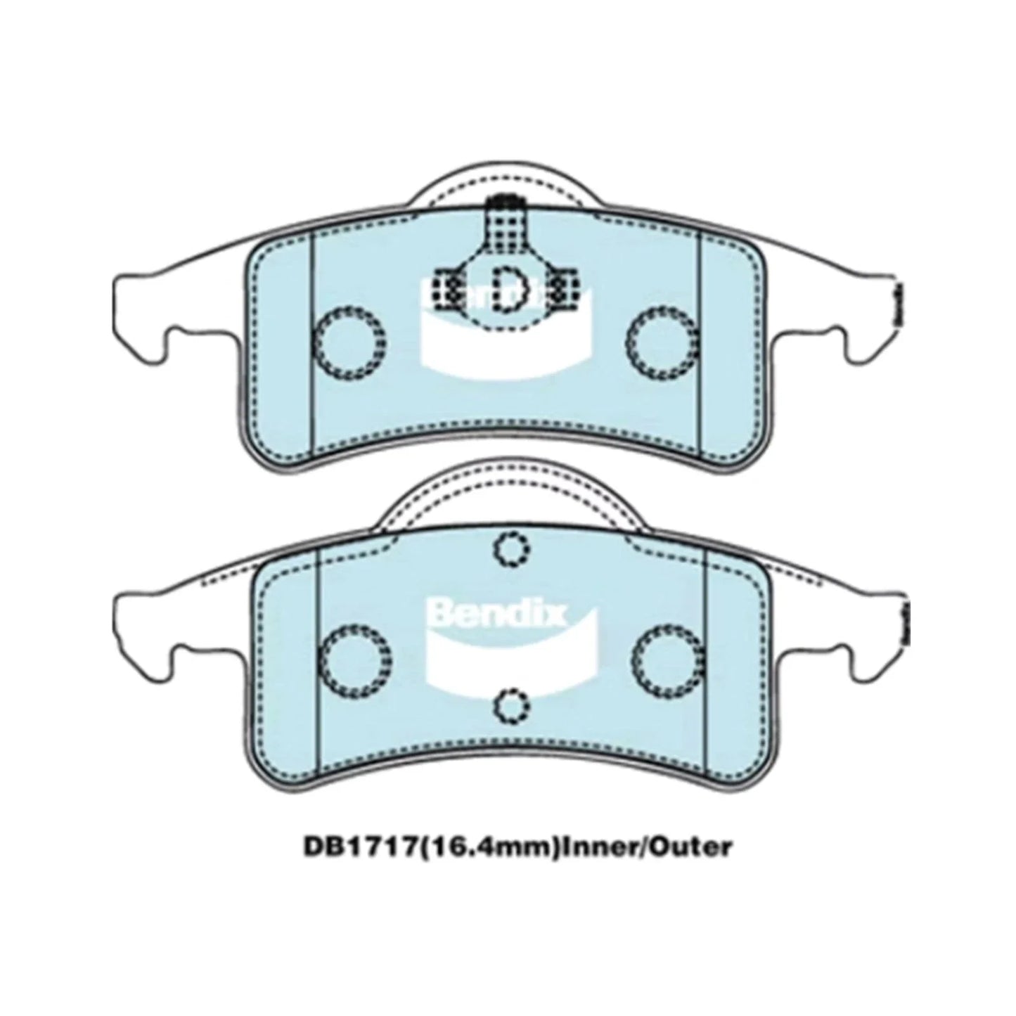 Brake Pad Set 4WD for Jeep Grand Cherokee WG WJ (1999-2005)