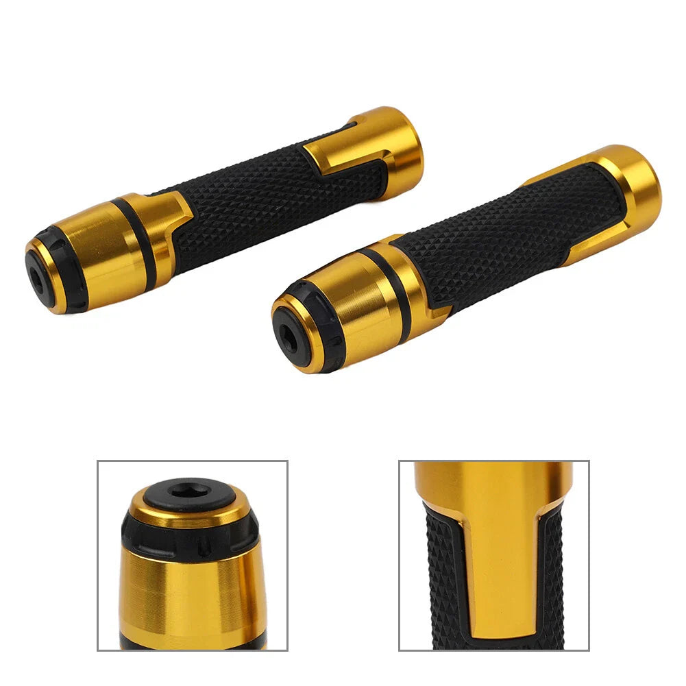 22MM 7/8" Handlebar Grips for Harley & Honda