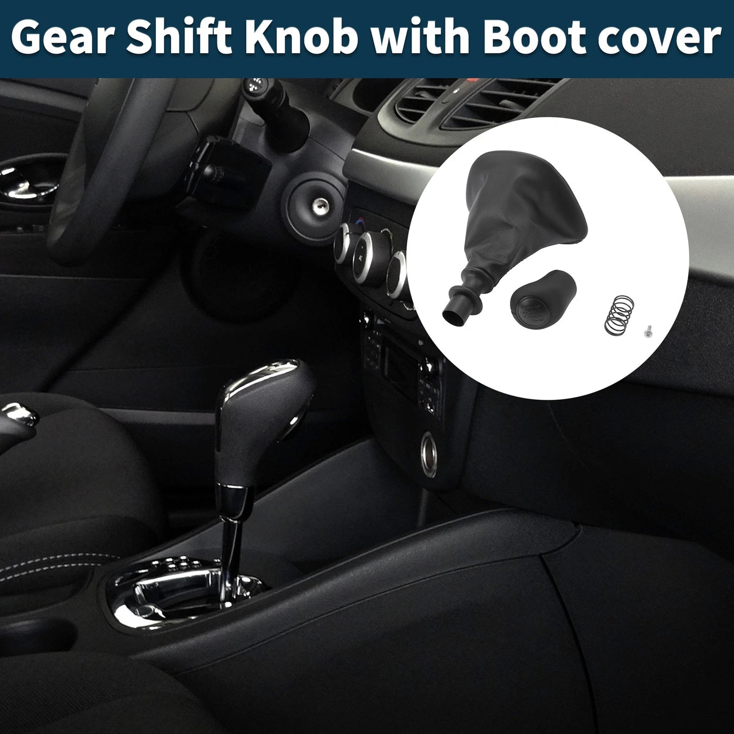 6 Speed Gear Shift Knob with Cover for Mercedes-Benz Vito (2003–2020)