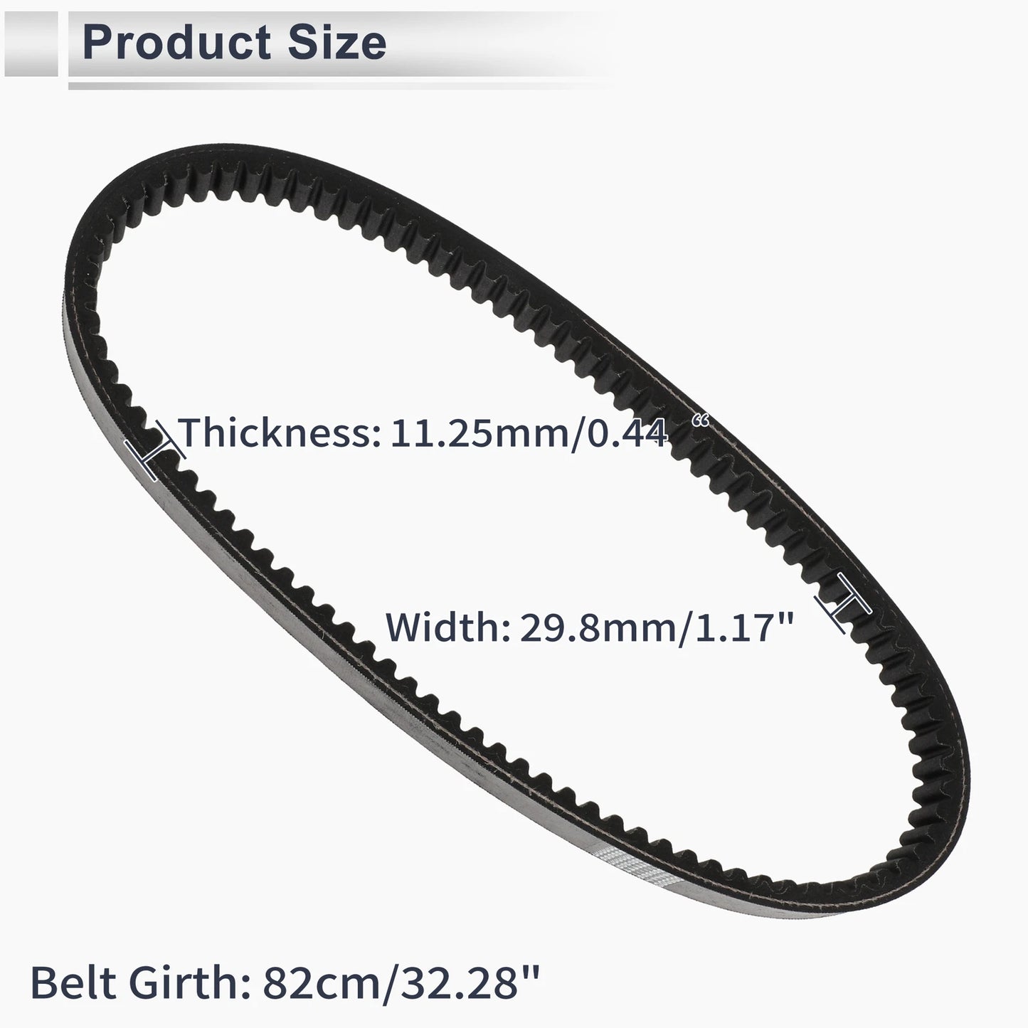 Drive Belt for Harley Davidson Golf Carts (1967–1981) V-Belt