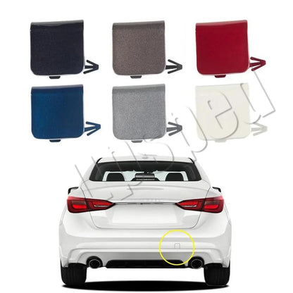 Rear Bumper Tow Hook Eye Cover Cap for Infiniti Q50 (2018–2021)