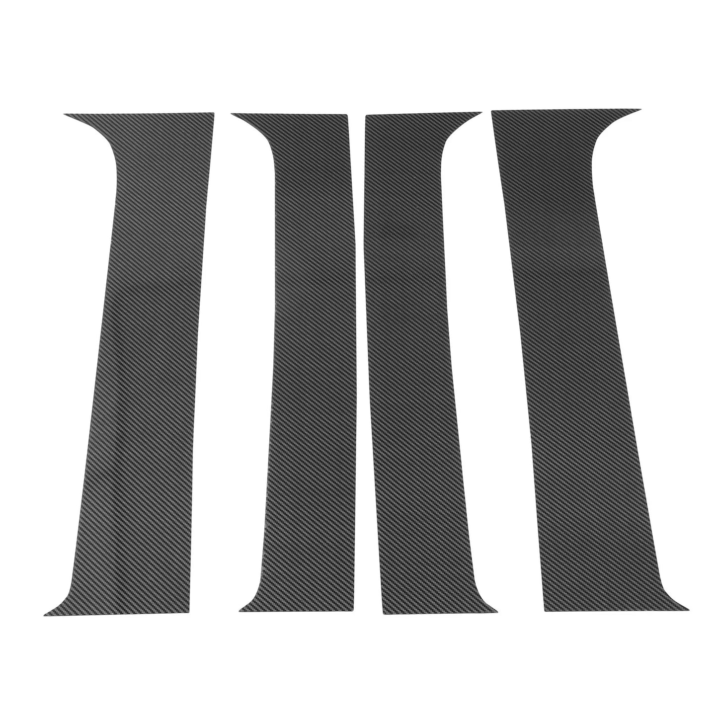 4 Pcs Door Pillar Window Trim for Chevy Silverado (2014-2023)