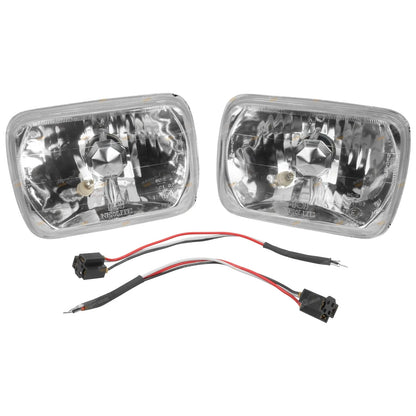 200mm x 142mm Multi Reflective Lens Headlight Lamp H4 Conversion + Park