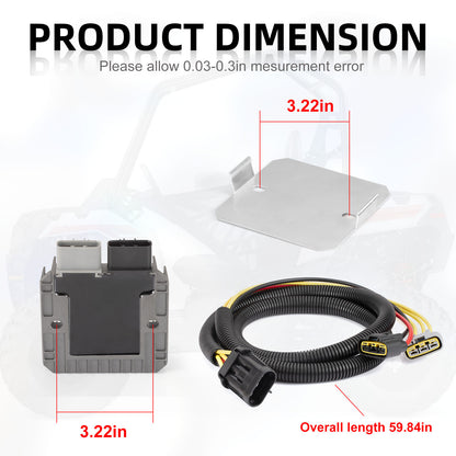 Voltage Regulator Rectifier for Polaris Ranger 500 570 900 XP 1000 (2016–2017)