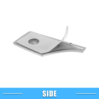 Multimedia Radio Button Cover for Mercedes-Benz GLK X204 (2010-2015) 2 x ABS Silver Tone