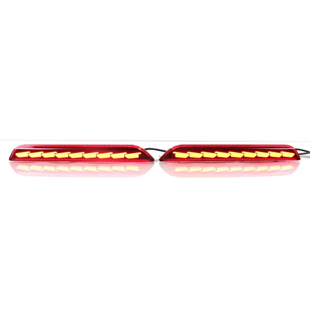 Red LED Rear Bumper Reflector Brake Light Tail Light for Ford Explorer (2020–2024)