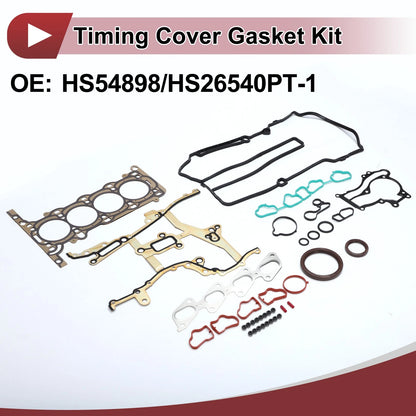 Timing Cover Gasket Kit No.HS54898 for Chevy Cruze 1.4L (2011–2015)