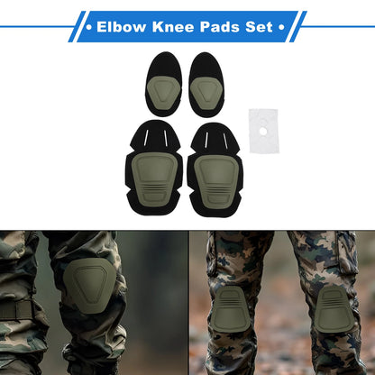 Elbow Knee Pads Set for Protective Gear (45-180° Bend)