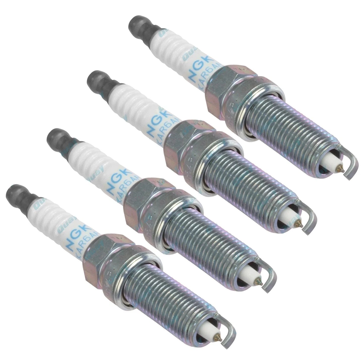 Set of 4 NGK Spark Plugs for Nissan Dualis J10 4 cyl 2.0L MR20DE 2007~2016