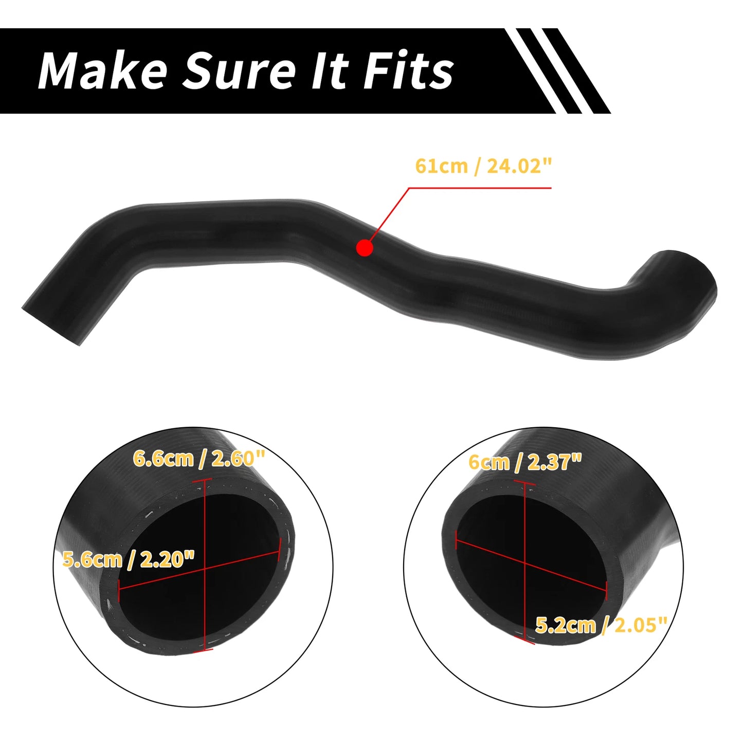 1 Pc Intake Hose for Ford Galaxy II (2006–2015) No. 7G916K683AA