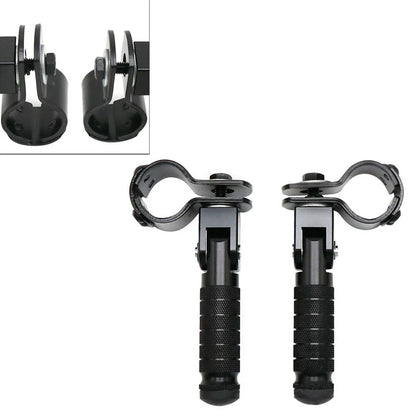 Folding Rearsets Foot Pegs for Motorbike Black CNC