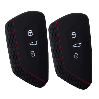 Protective Silicone Key Covers 2 x Pack for Golf 8 and Skoda Enyaq iV