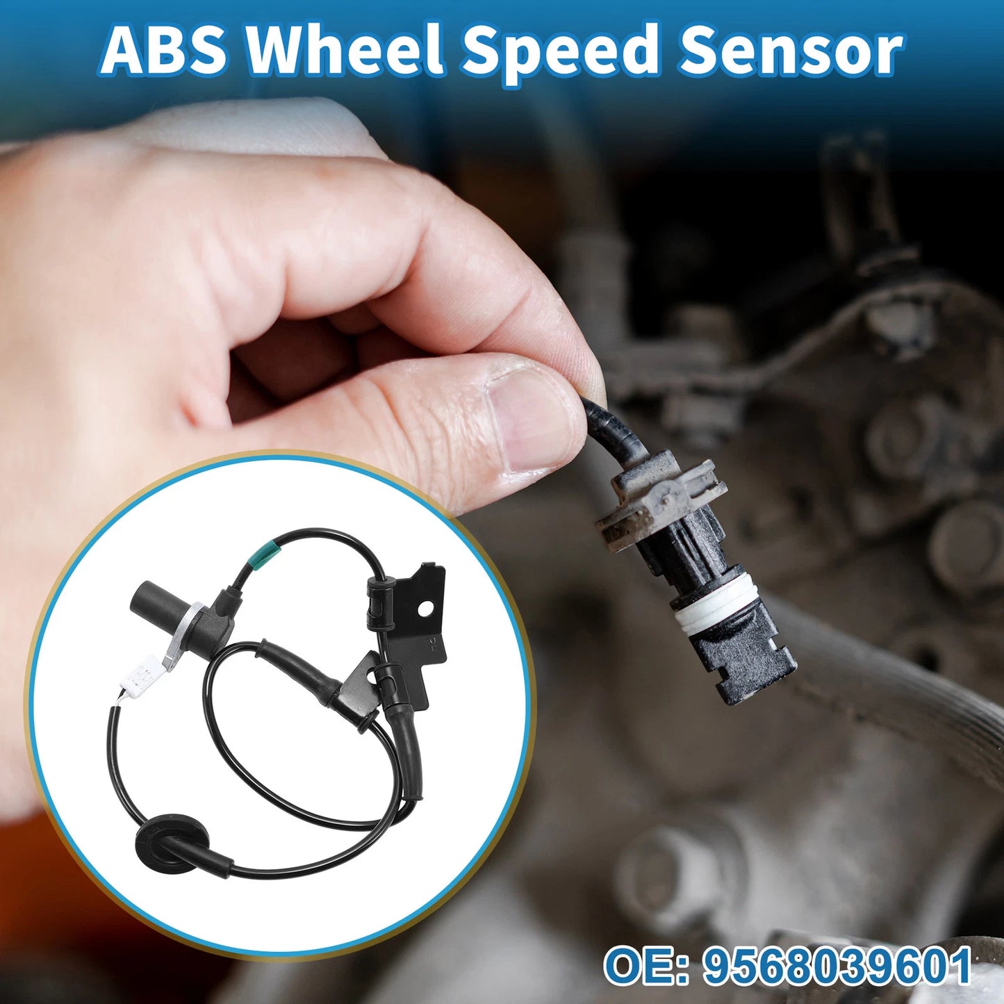 ABS Wheel Speed Sensor No. 9568039601 for Hyundai XG350 (2002–2005)