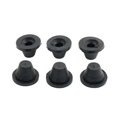 6 x Rubber Side Cover Grommets for Harley Touring Road King Electra Glide (1996-2007)