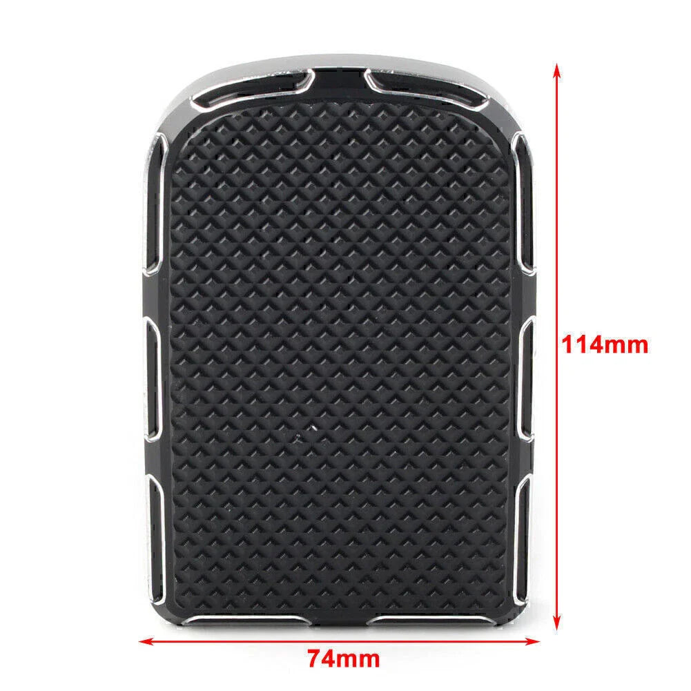 Brake Pedal Pad Cover for Harley Road Glide, Street Glide, Softail, Fatboy
