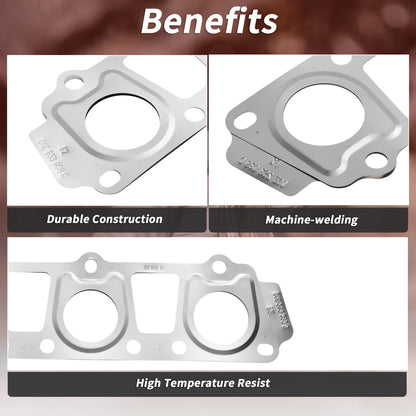 2X Exhaust Manifold Header Gasket for Audi A6 (2014–2018) No. 06E253039C