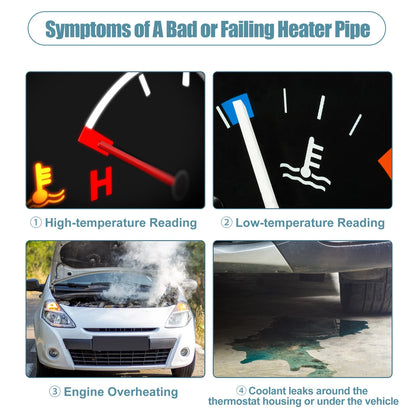 Coolant Water Heater Pipe with Sensor No.LR100040 for Land Rover Range Rover (–)